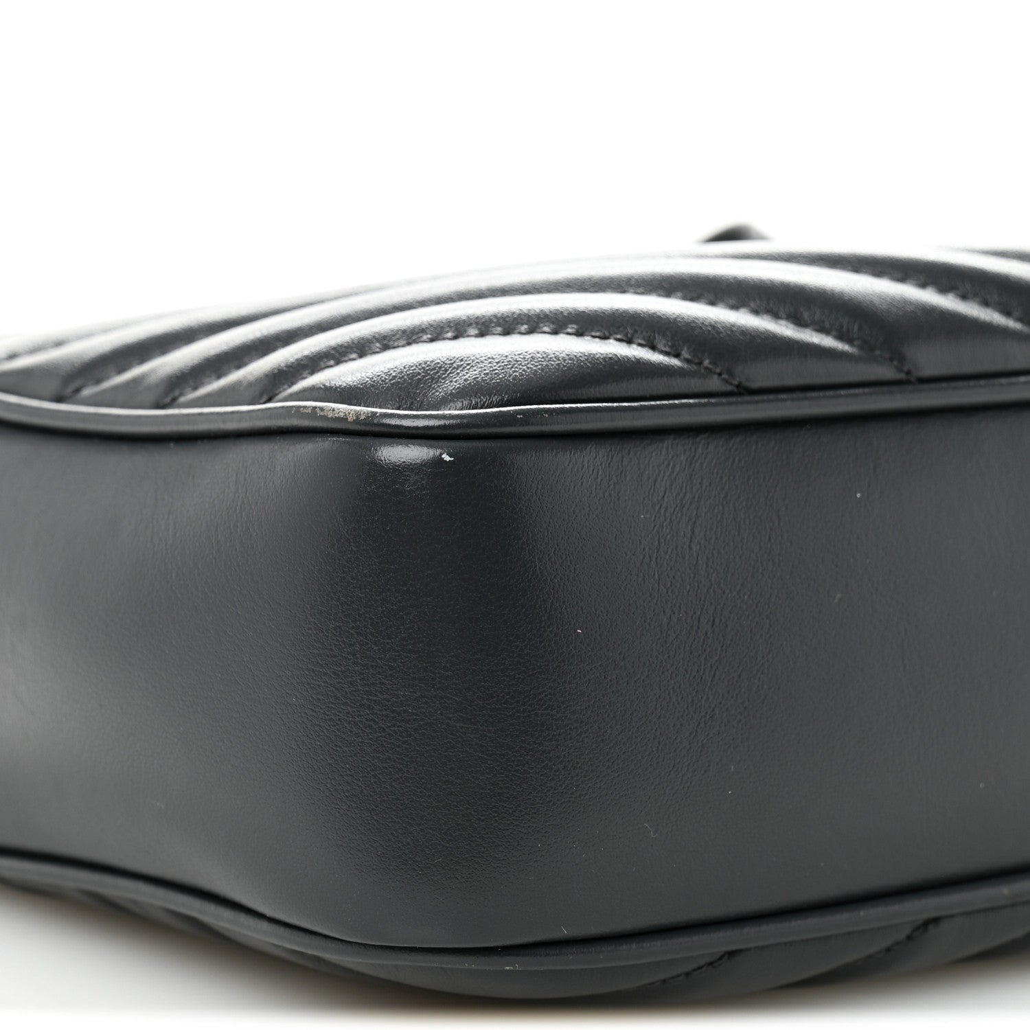 Saint Laurent Calfskin Matelasse Monogram Lou Camera Bag Smog 9 of 12