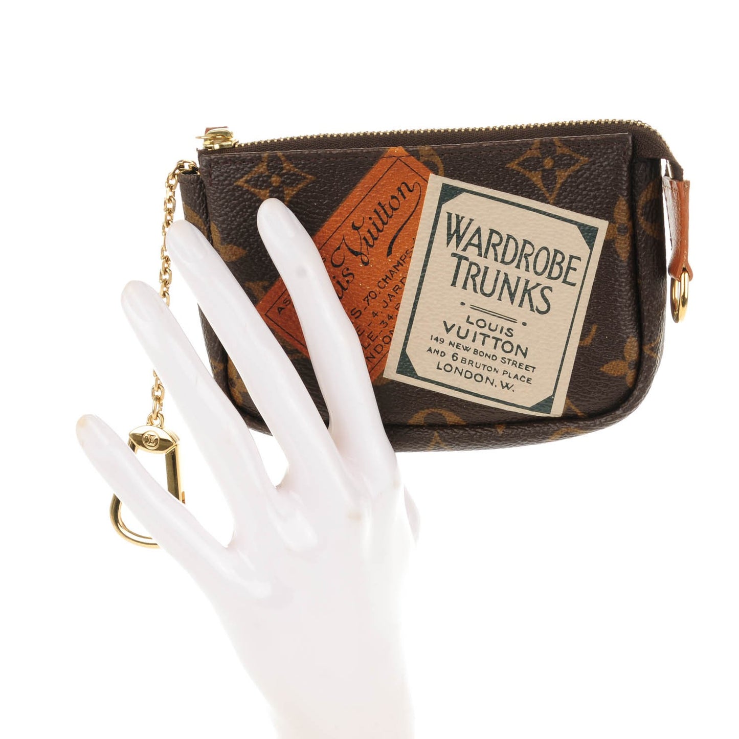 Monogram Trunks and Bags Pochette Cles Key Holder