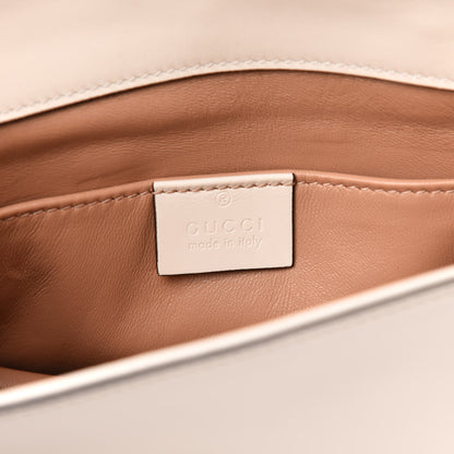 Gucci Nappa Pearl Studded Mini Queen Margaret Broadway Shoulder Bag Mystic White 7 of 13