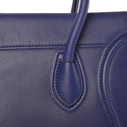 Celine Supple Calfskin Medium Phantom Luggage Indigo 13 of 19