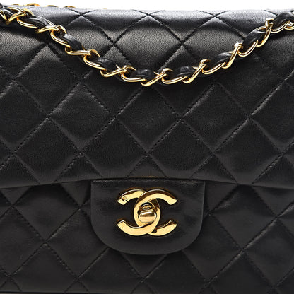 Chanel Lambskin Quilted Small Double Flap Black 15 of 15