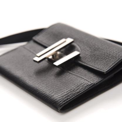 Hermes Chevre Chamkila Mini Cinhetic Wallet Black 6 of 13
