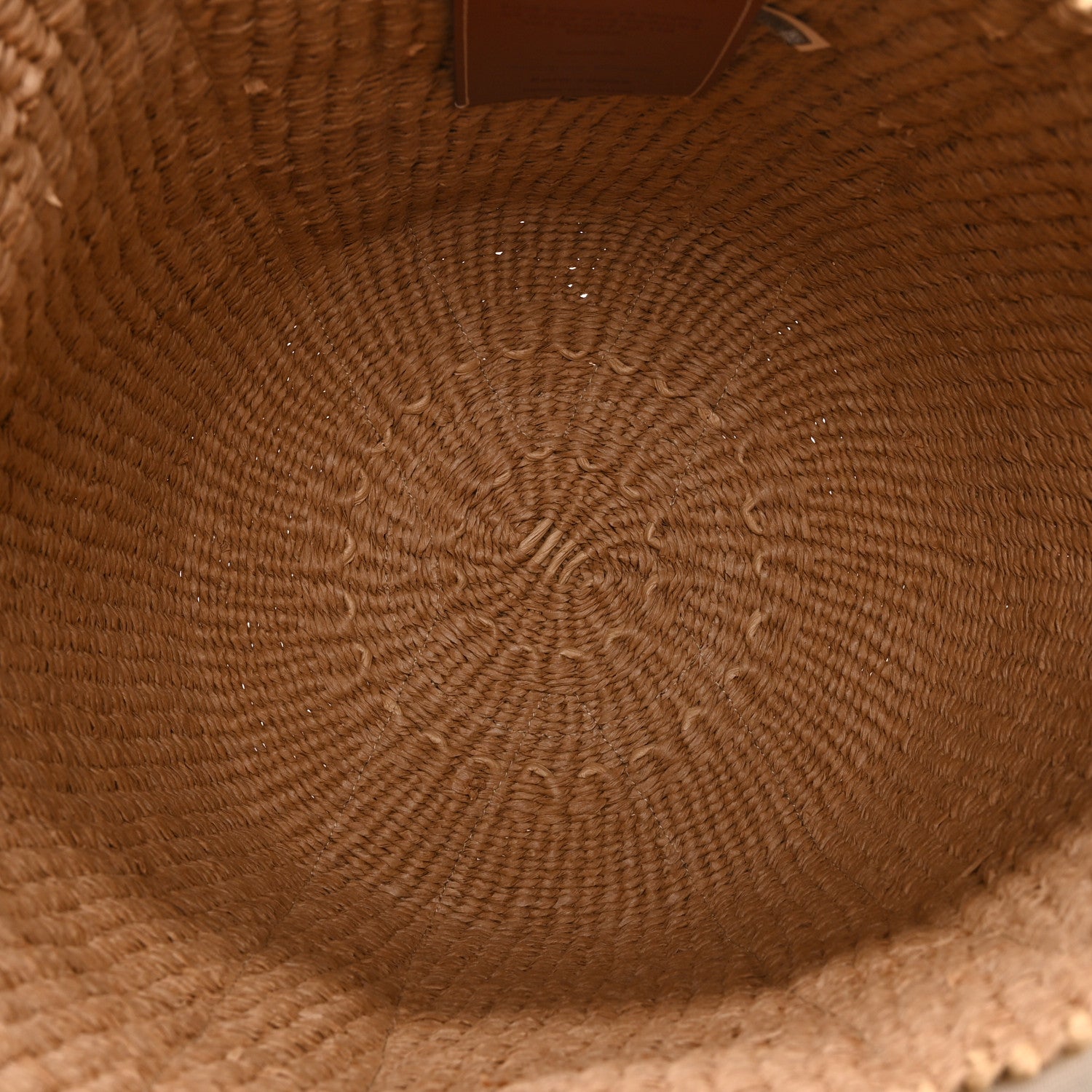 Chloe Raffia Medium Woody Tote White 5 of 10