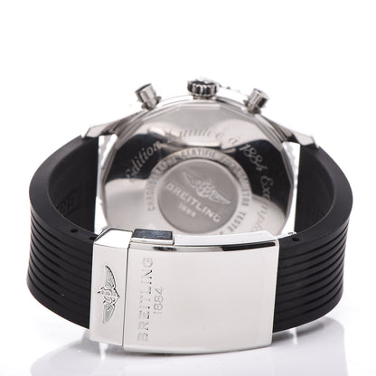 Breitling Stainless Steel Rubber 46mm 1884 Chronometre Navitimer Automatic Watch Black A2135024 4 of 8