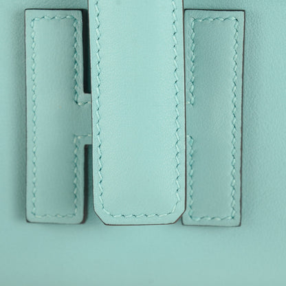 Hermes Veau Swift Jige Elan 29 Clutch Bleu Atoll 13 of 13