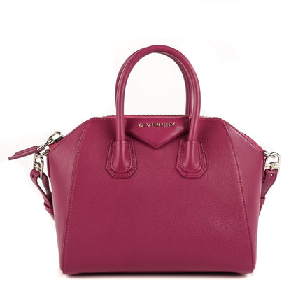 Givenchy Sugar Goatskin Mini Antigona Magenta 1 of 9