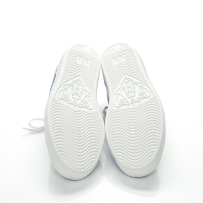 Gucci Lurex Starry Sky Sylvie Web New Ace Sneakers 37 Bluette Silver 5 of 8