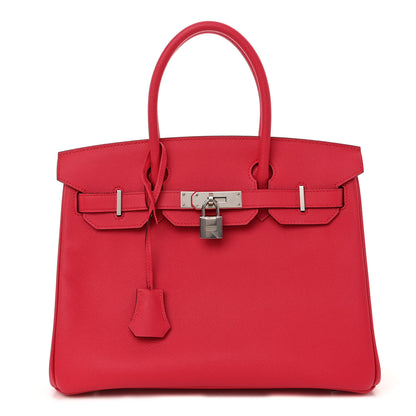 Hermes Epsom Birkin 30 Rose Extreme 1 of 9