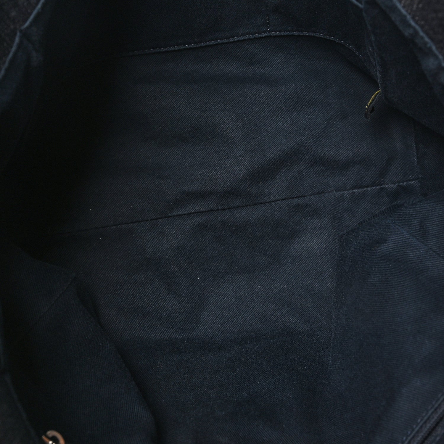 Chanel Denim Small Deauville Tote Dark Blue 5 of 10