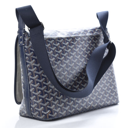 Goyard Goyardine Capetien Messenger Bag Navy 3 of 14