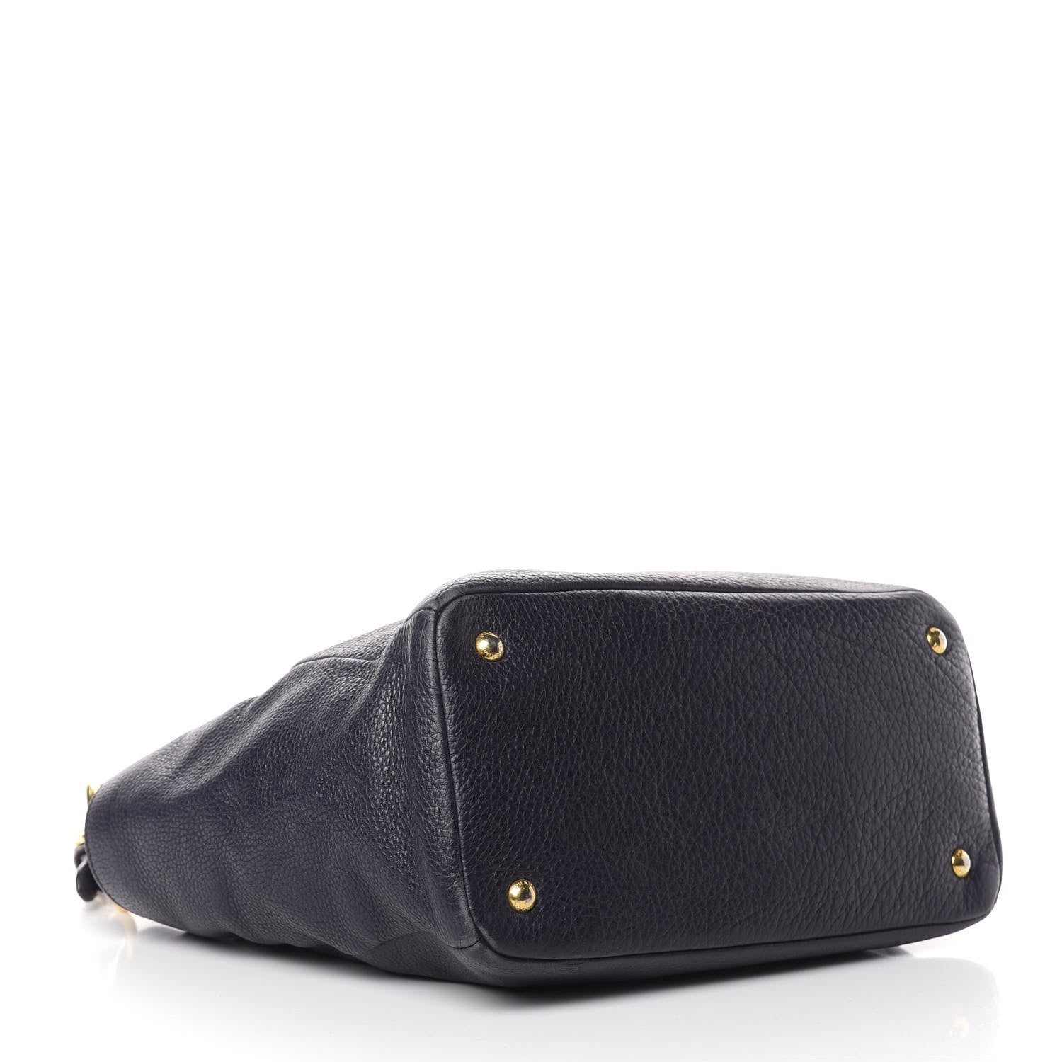 Prada Vitello Daino Side Pocket Tote Baltico 3 of 12