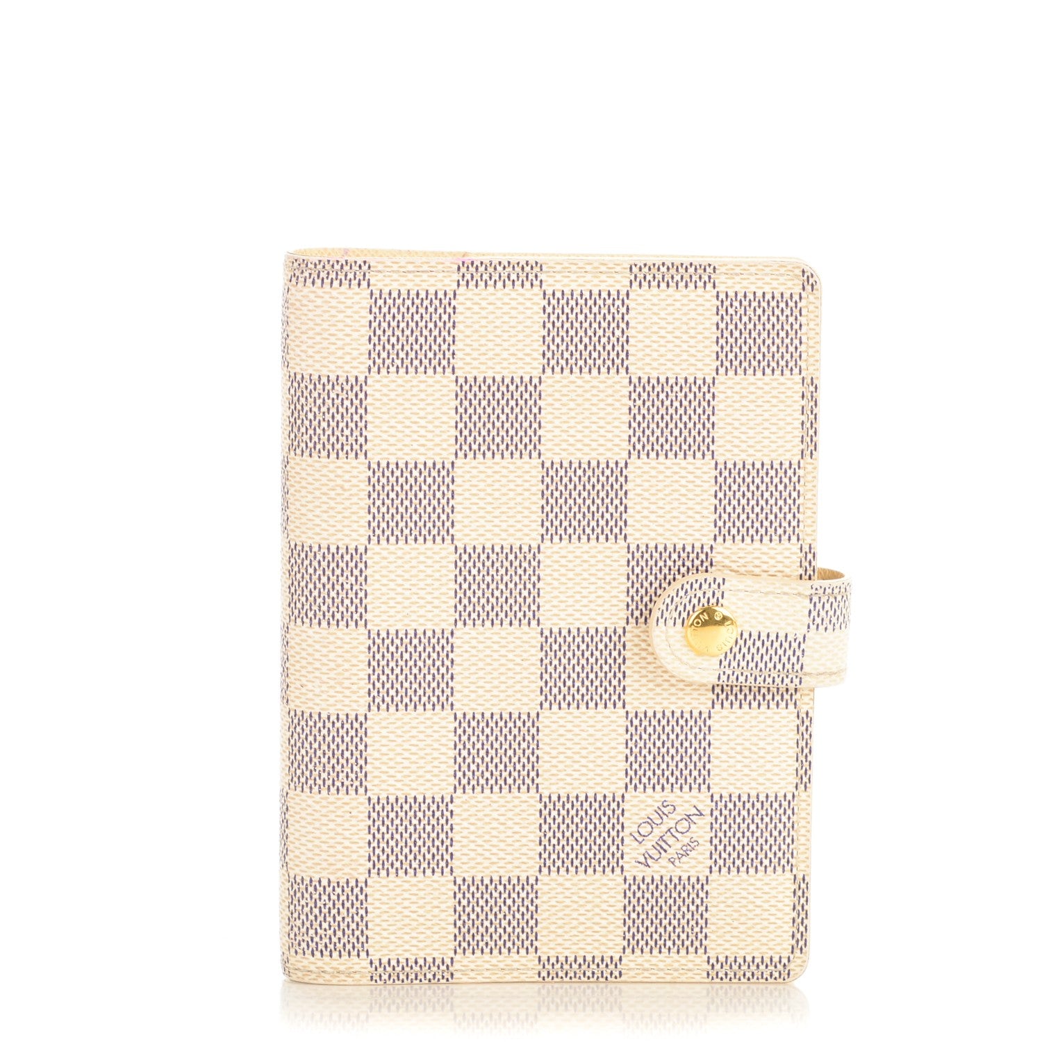Louis Vuitton Damier Azur Small Ring Agenda Cover 1 of 8