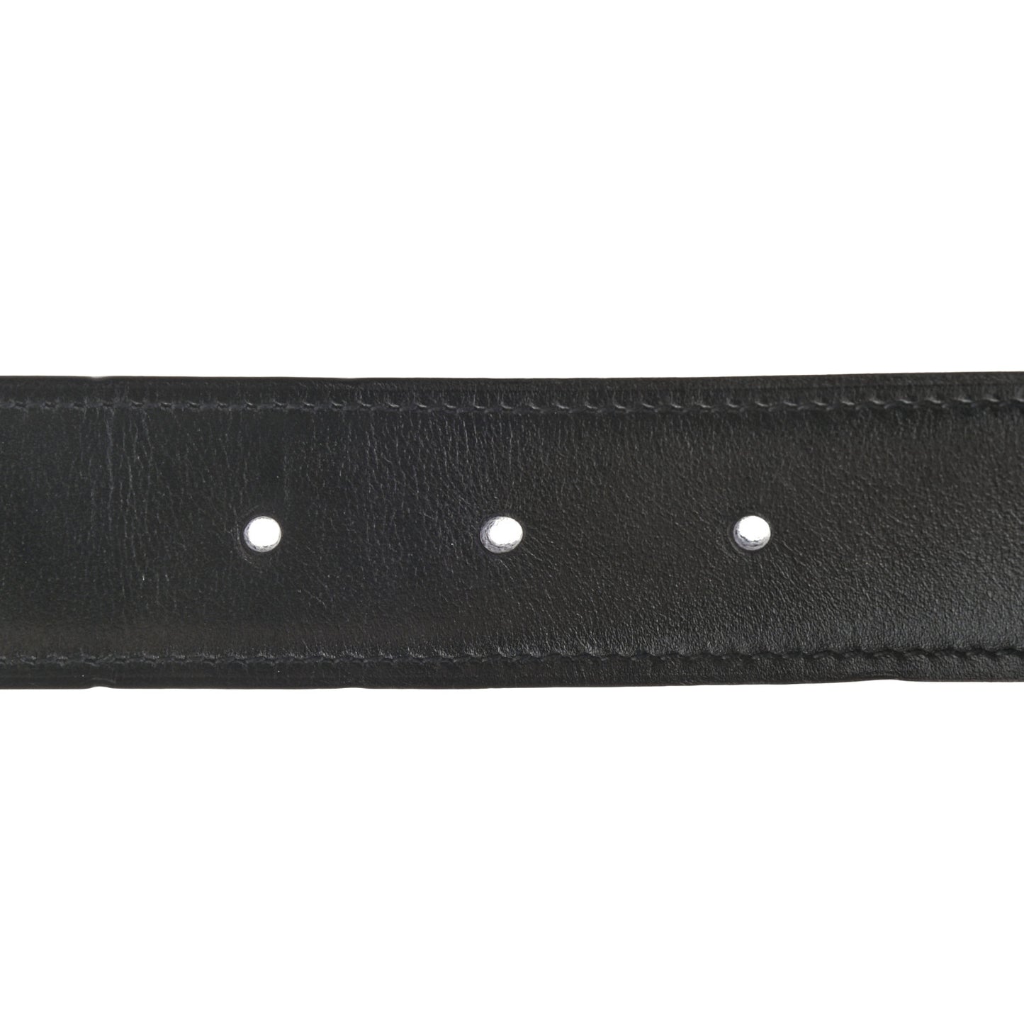 Box Togo 32mm Guilloche H Belt 85 Black Bleu de Prusse