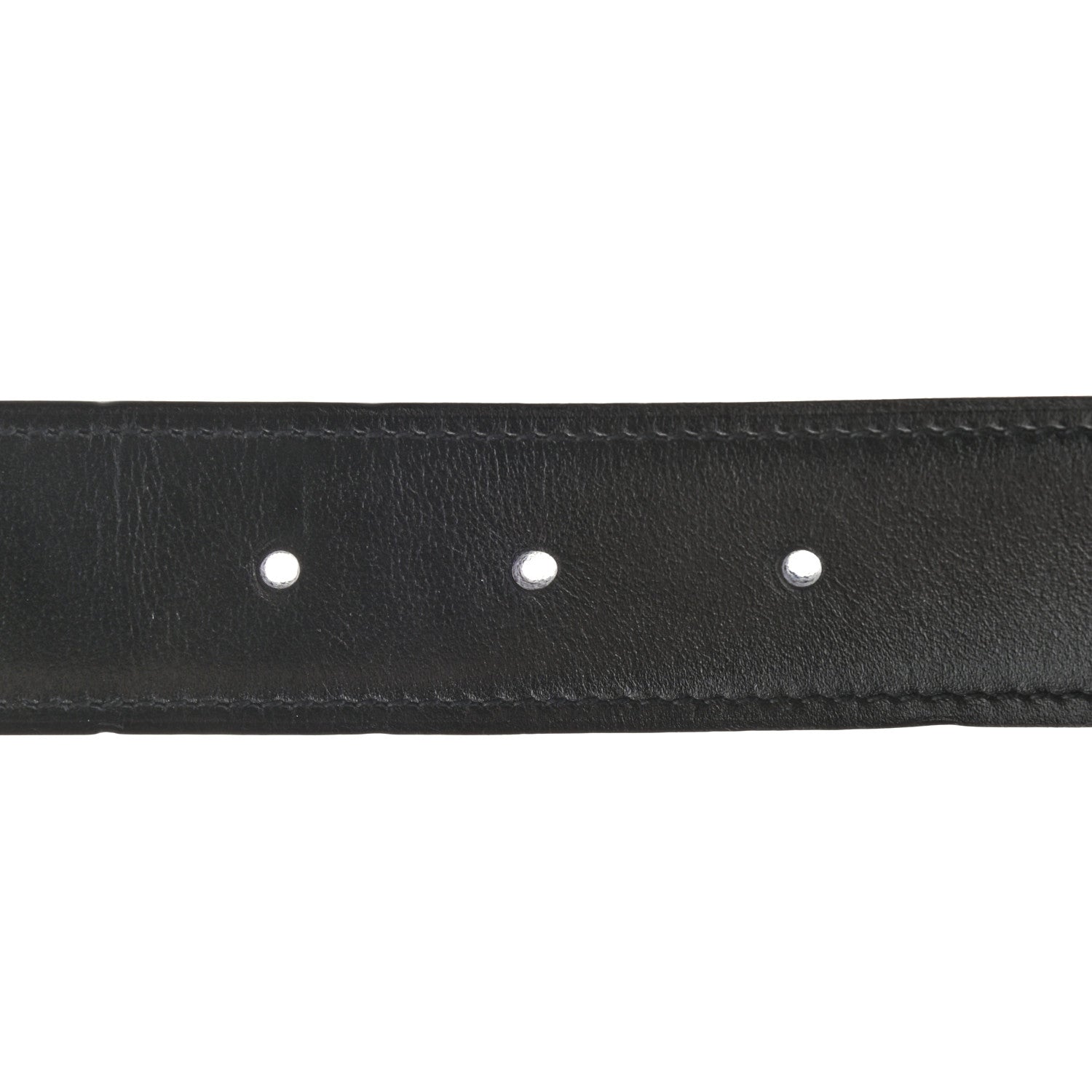 Hermes Box Togo 32mm Guilloche H Belt 85 Black Bleu de Prusse 4 of 5