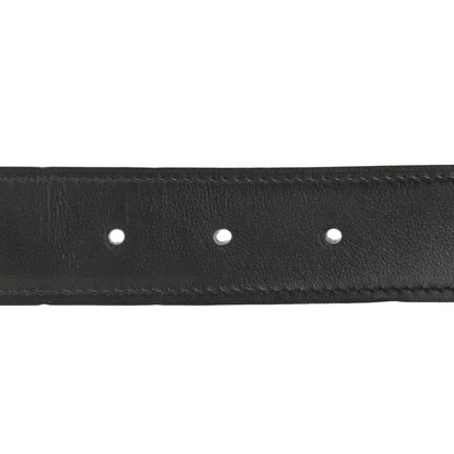 Hermes Box Togo 32mm Guilloche H Belt 85 Black Bleu de Prusse 4 of 5