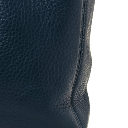 Chanel Calfskin Cerf Executive Shopper Tote Blue 16 of 17