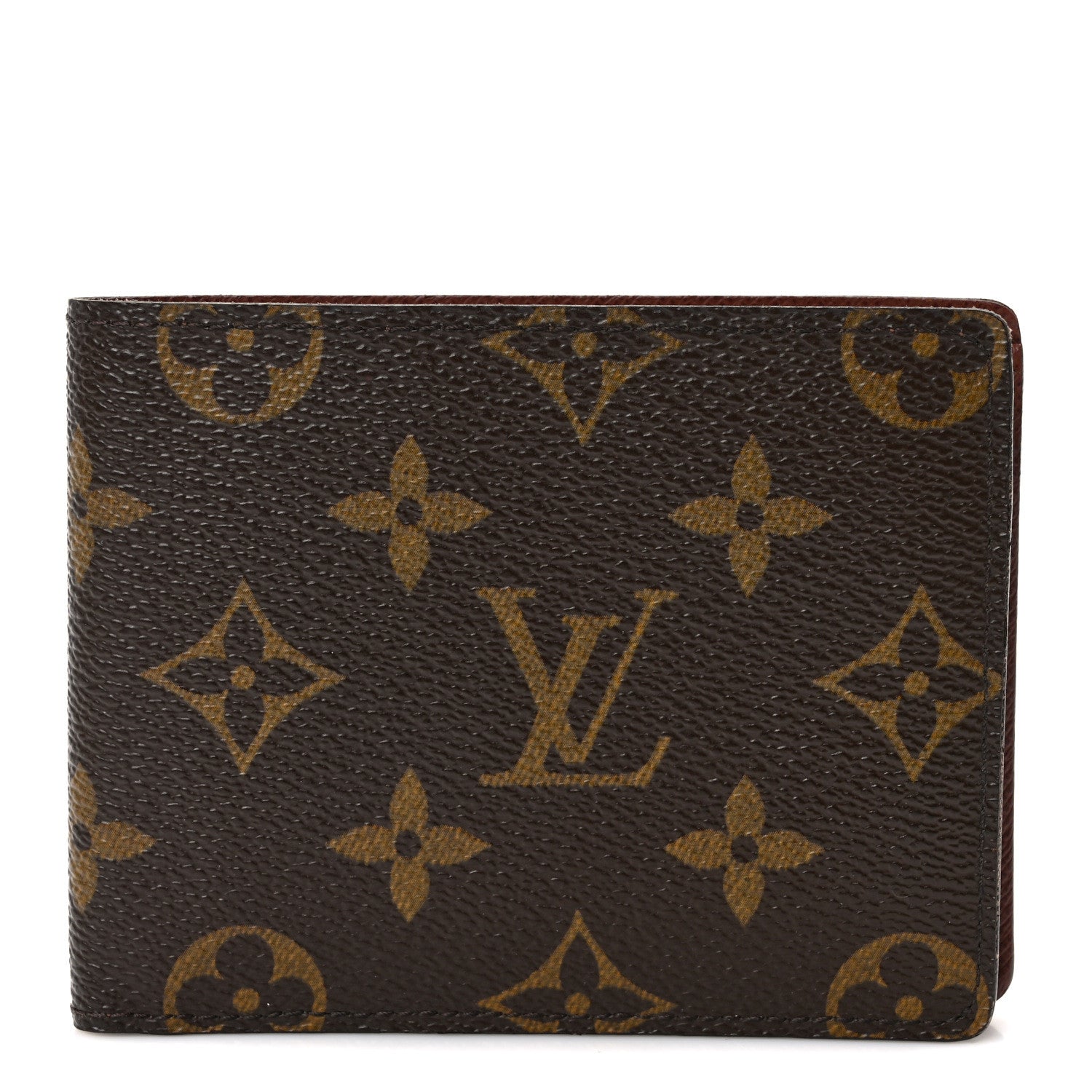 Louis Vuitton Monogram Mens Porte-Billets 3 Card Billfold Wallet 1 of 7