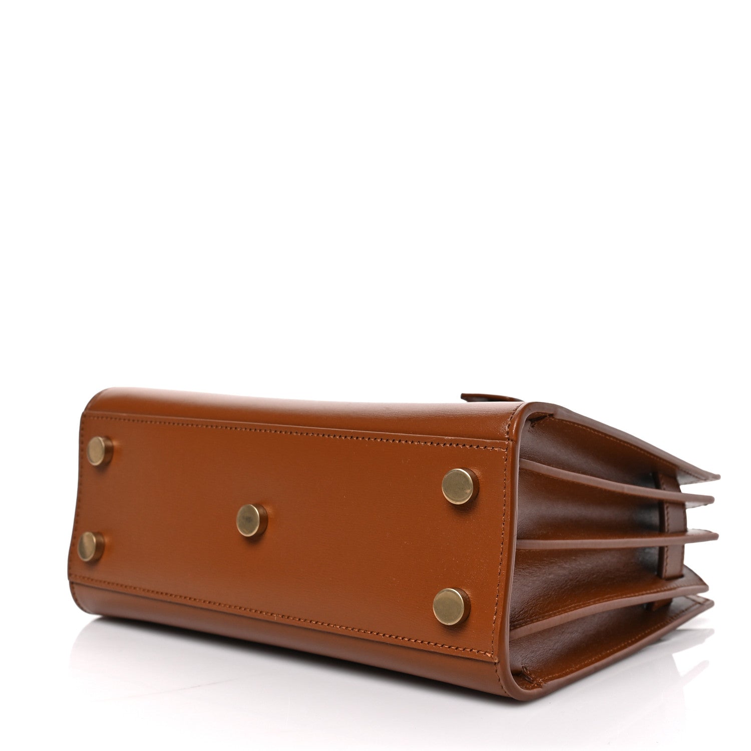 Saint Laurent Calfskin Nano Sac De Jour Brown 9 of 9