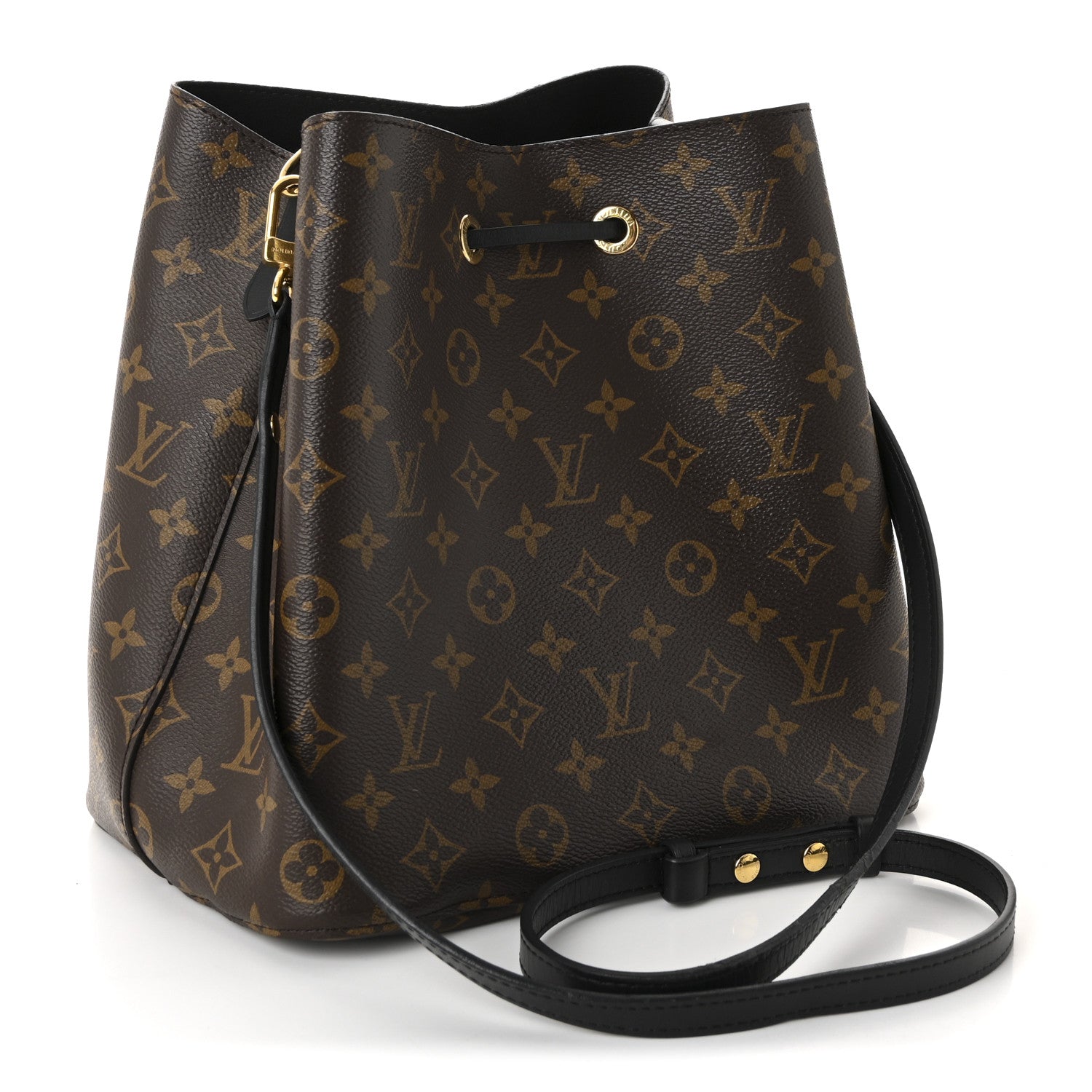 Louis Vuitton Monogram Neonoe MM Black 3 of 13