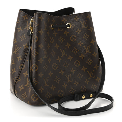Louis Vuitton Monogram Neonoe MM Black 3 of 13
