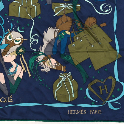 Hermes Silk Le Bal Masque Scarf 70 2 of 3