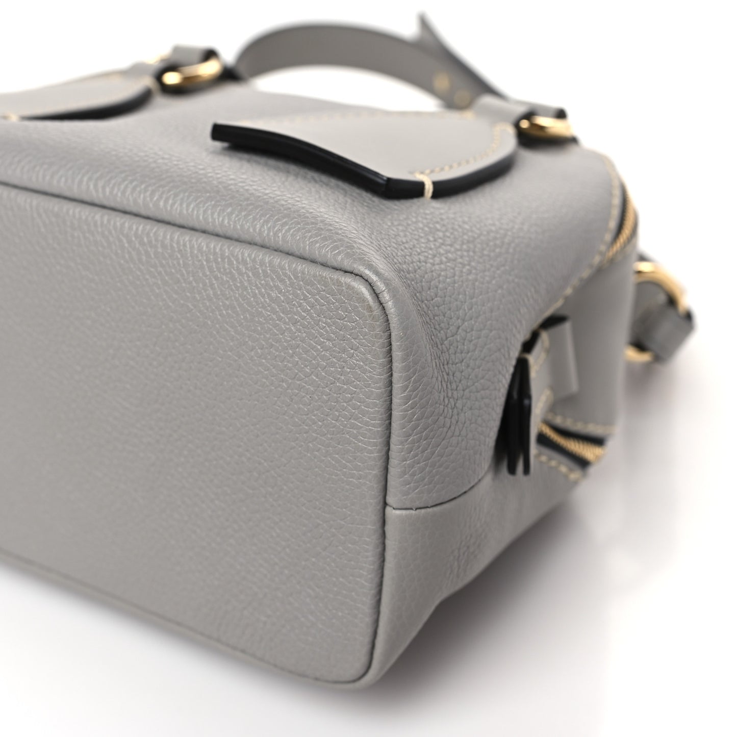 Calfskin Small Daria Stormy Grey