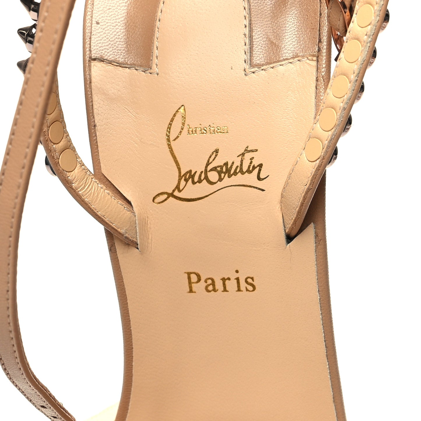 Kid Spiked So Me 100 Sandals 38 Nude