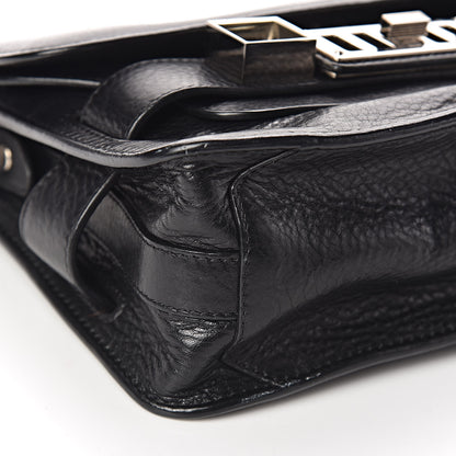 Proenza Schouler Pebbled Calfskin Mini PS11 Classic Shoulder Bag Black 10 of 13