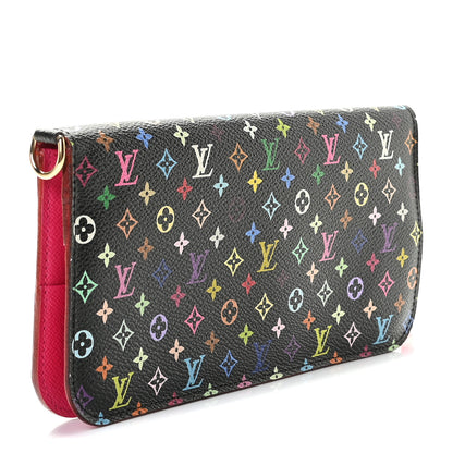 Louis Vuitton Monogram Multicolor Insolite Wallet Black Grenade 3 of 8