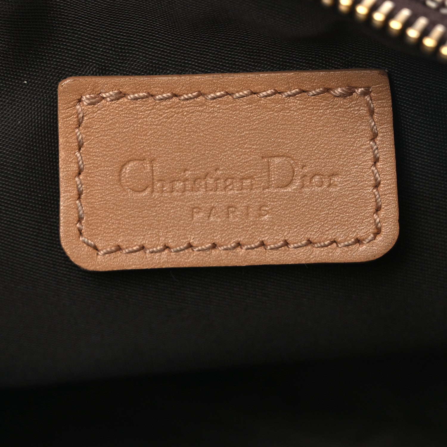 Christian Dior Monogram Mini Saddle Pochette Brown 6 of 12