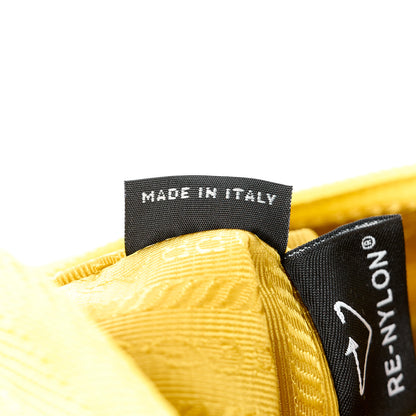 Prada Tessuto Nylon Saffiano Mini Re-Edition 2000 Bag Ananas 7 of 12