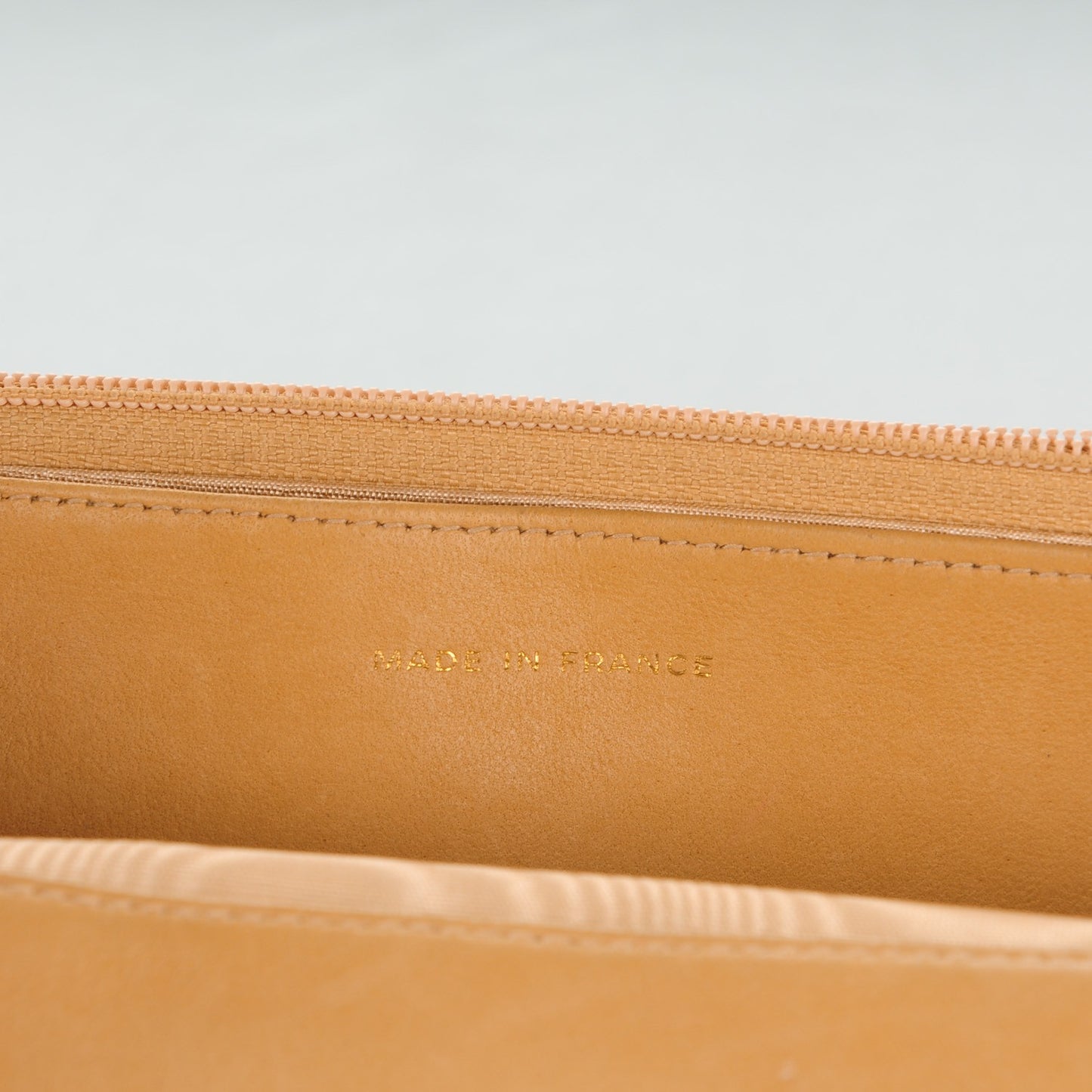 Caviar Timeless CC Wallet On Chain WOC Beige