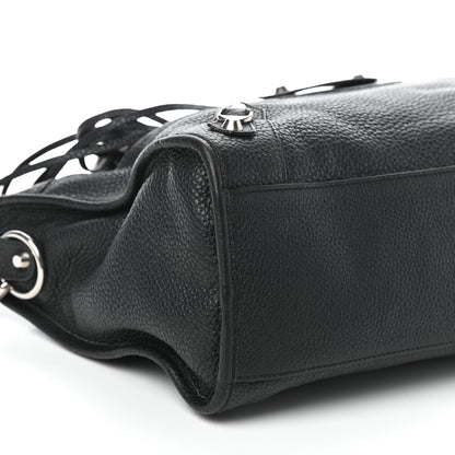 Balenciaga Vibrato Calfskin Classic Silver Hardware City Black 7 of 8