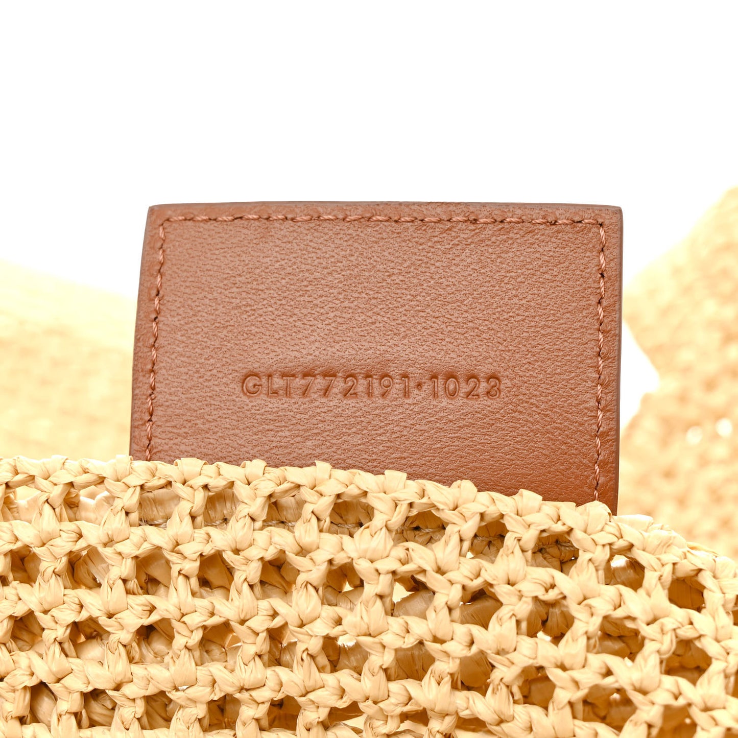 Raffia Icare Shopping Tote Natural