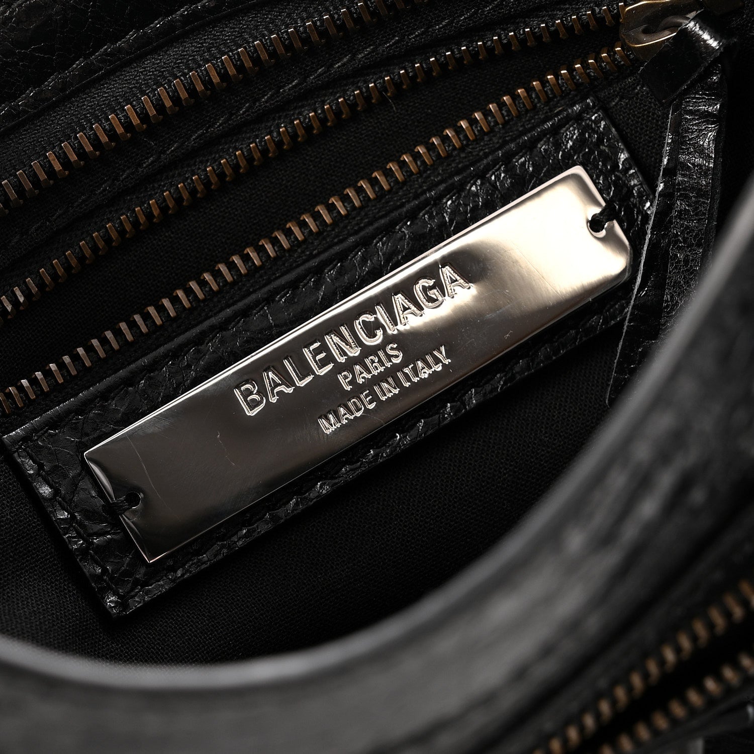 Balenciaga Agneau Arena Classic Hardware Le City Mini  Black 6 of 9