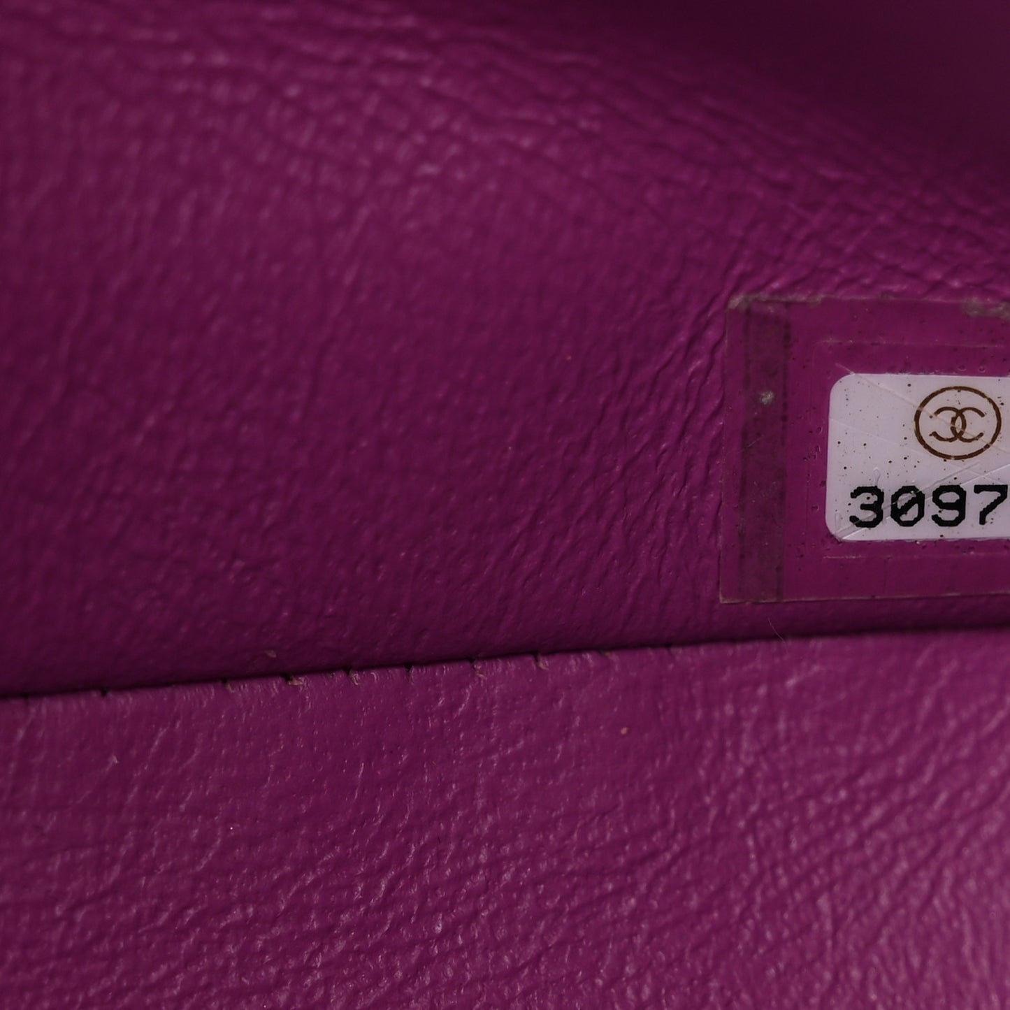 Lambskin Quilted Medium Double Flap Blue Pink