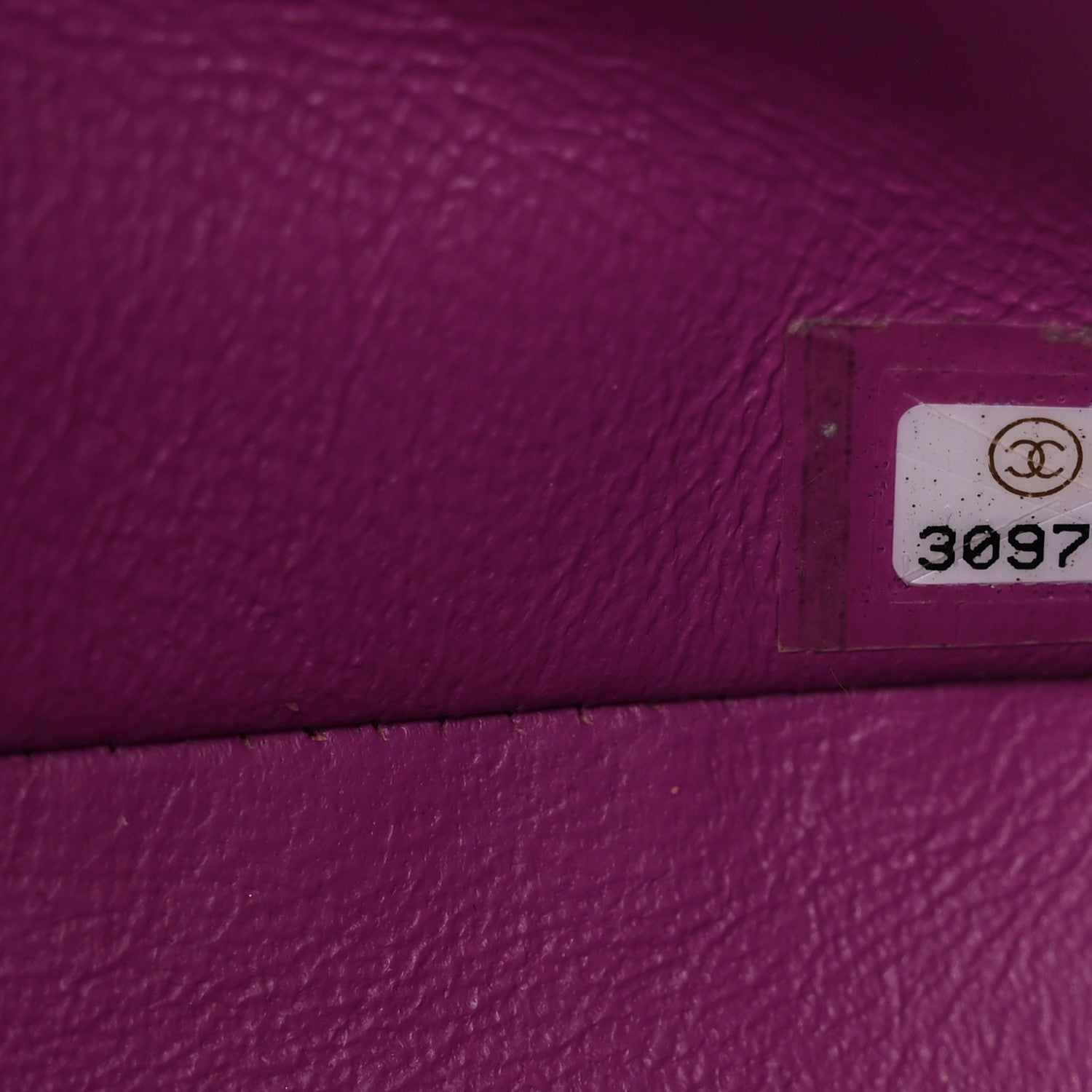 Chanel Lambskin Quilted Medium Double Flap Blue Pink 7 of 11