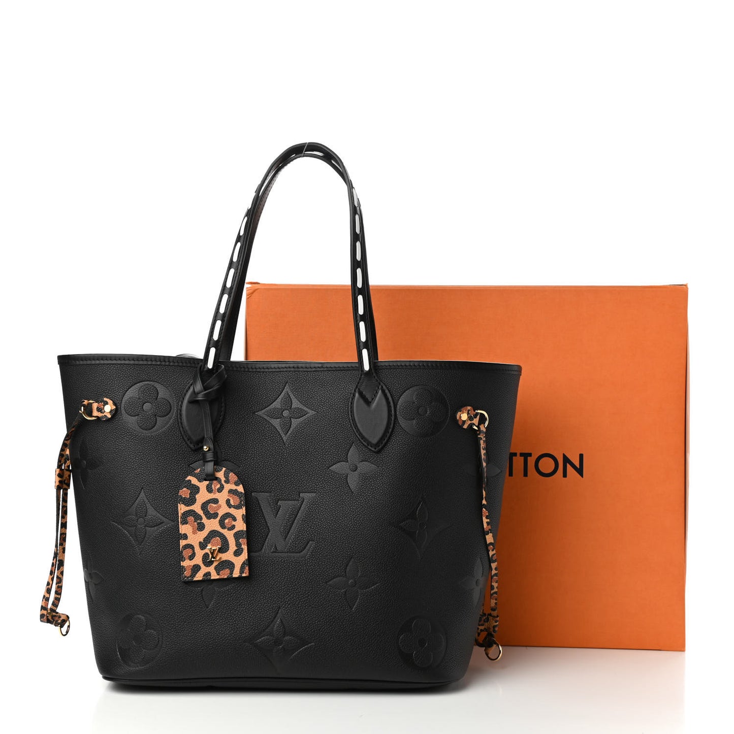 Empreinte Monogram Giant Wild At Heart Neverfull MM Black