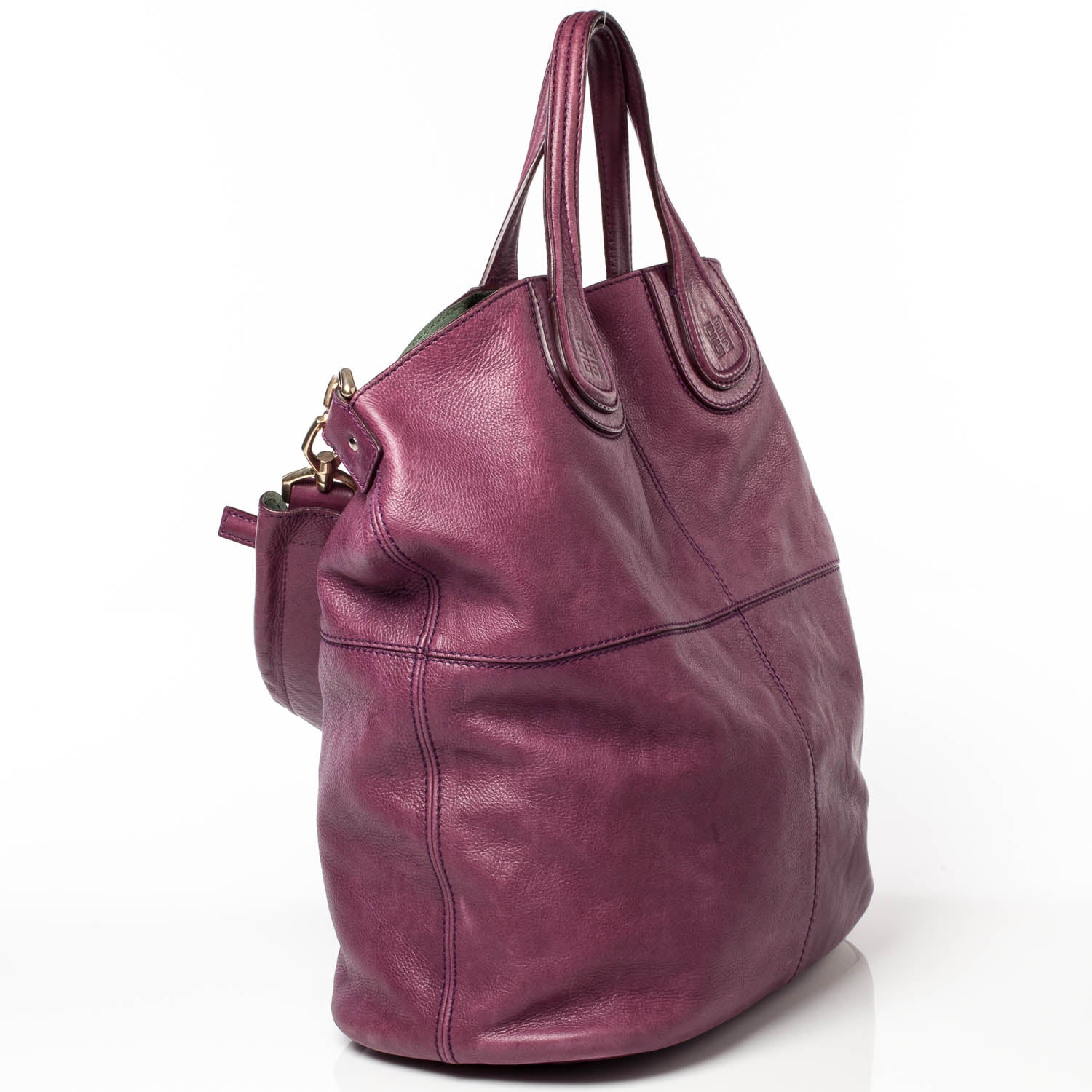 Givenchy Lambskin North South Nightingale Aubergine 4 of 9