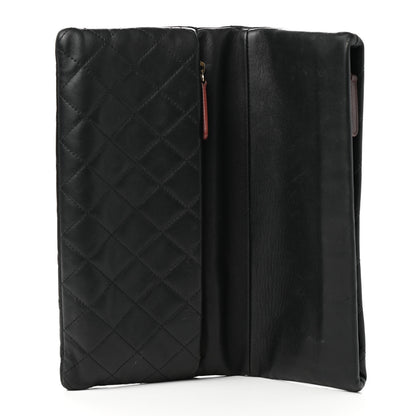 Chanel Lambskin Quilted CC Beauty Clutch Black 6 of 11