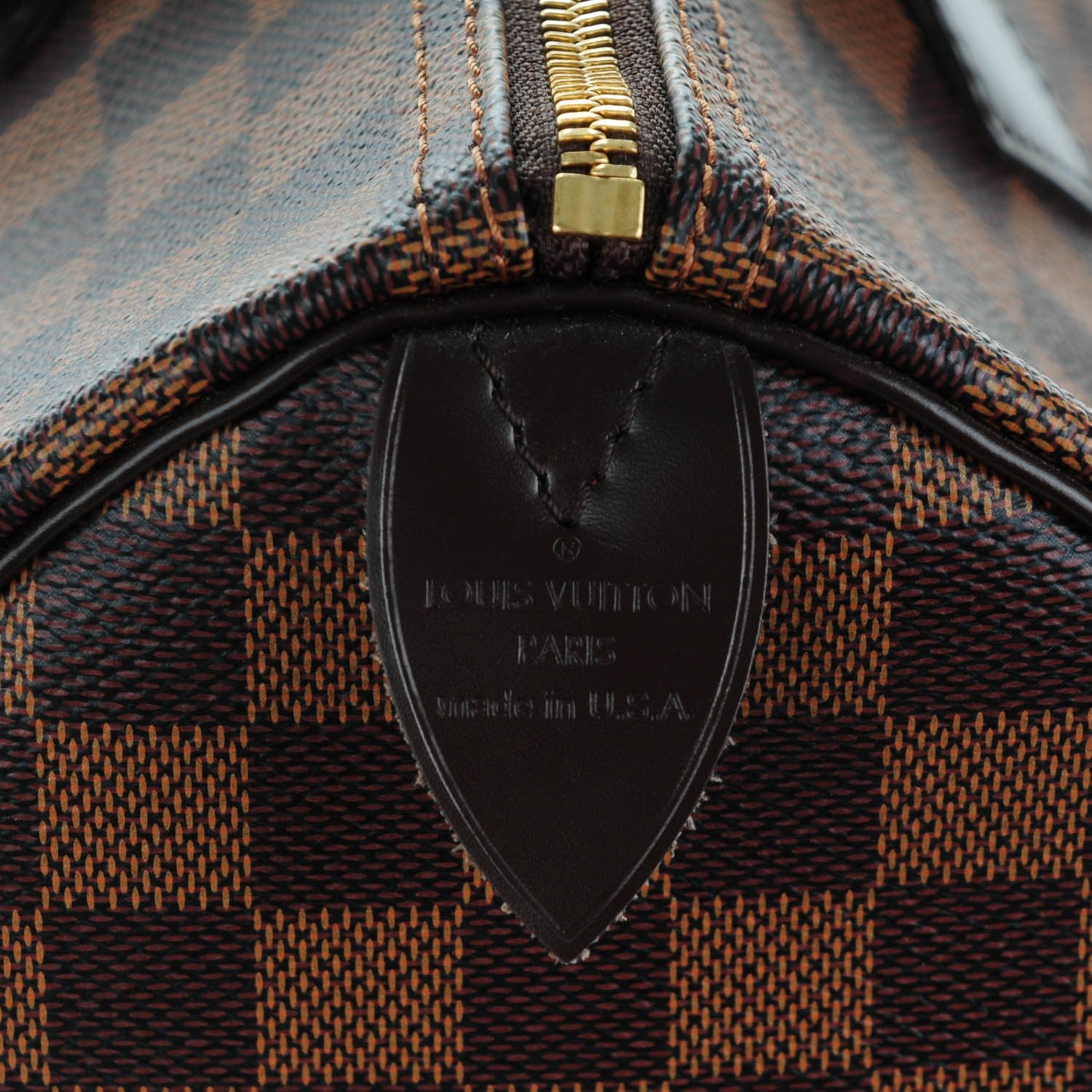 Louis Vuitton Damier Ebene Speedy 35 5 of 7