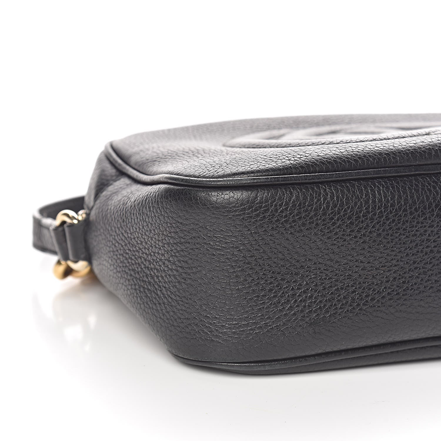 Gucci Pebbled Calfskin Small Soho Disco Bag Black 11 of 13