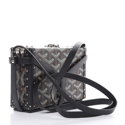 Goyard Goyardine Minaudiere Trunk Bag Black 3 of 13