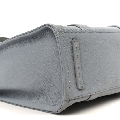 Marc Jacobs Grained Calfskin Medium The Tote Bag Grey 11 of 14