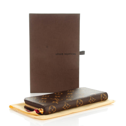 Louis Vuitton Monogram Clemence Wallet Fuchsia 4 of 7