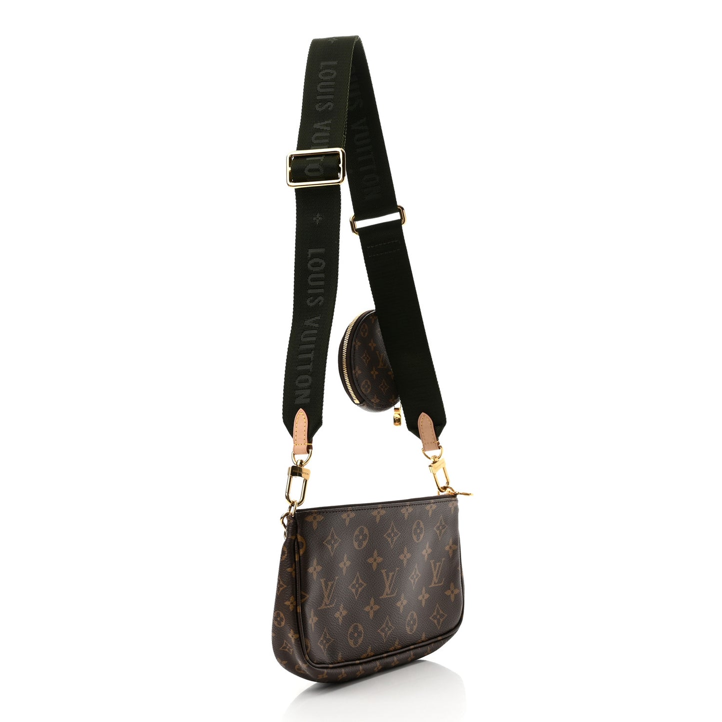 Monogram Multi Pochette Accessories Kaki