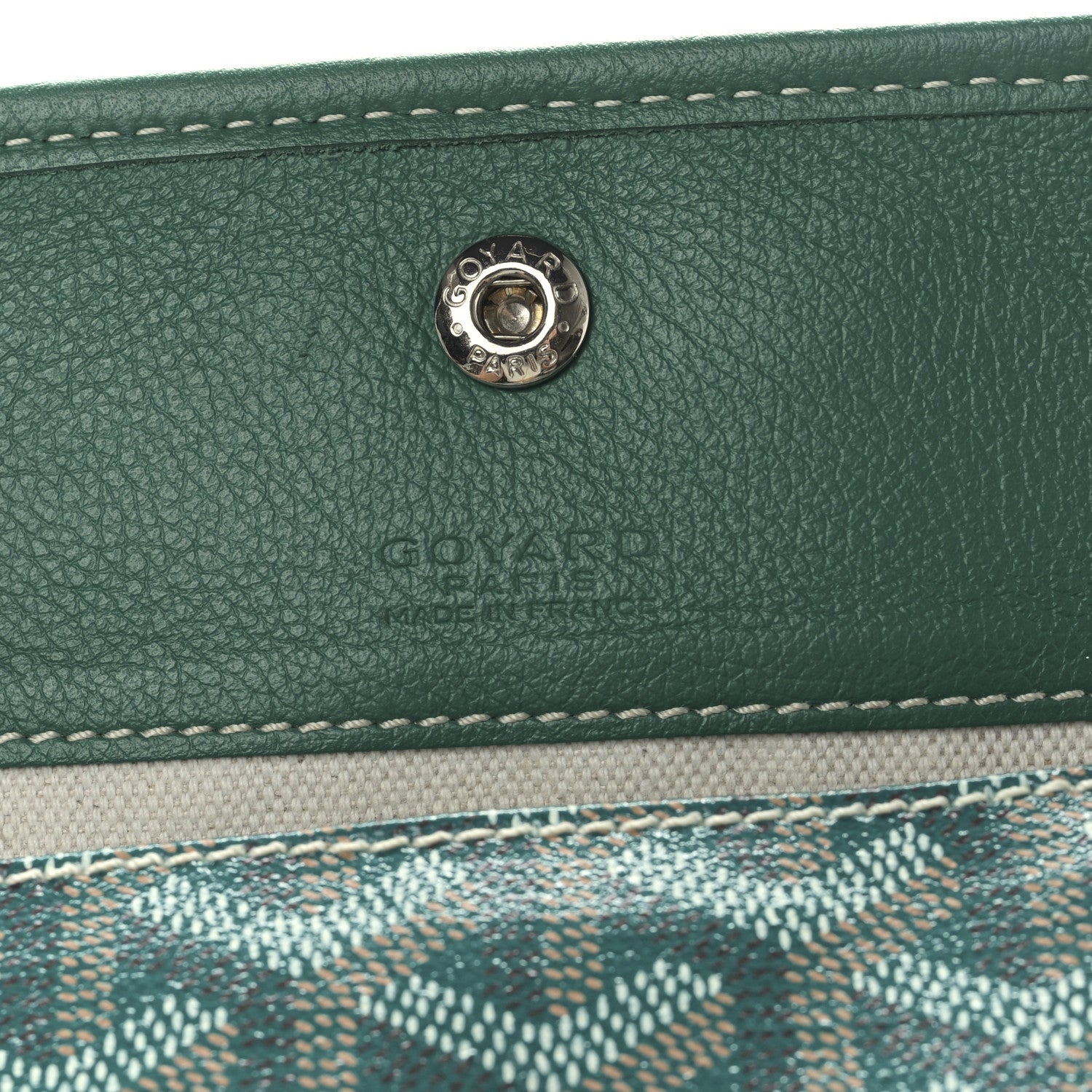 Goyard Goyardine Saint Louis GM Green 7 of 11