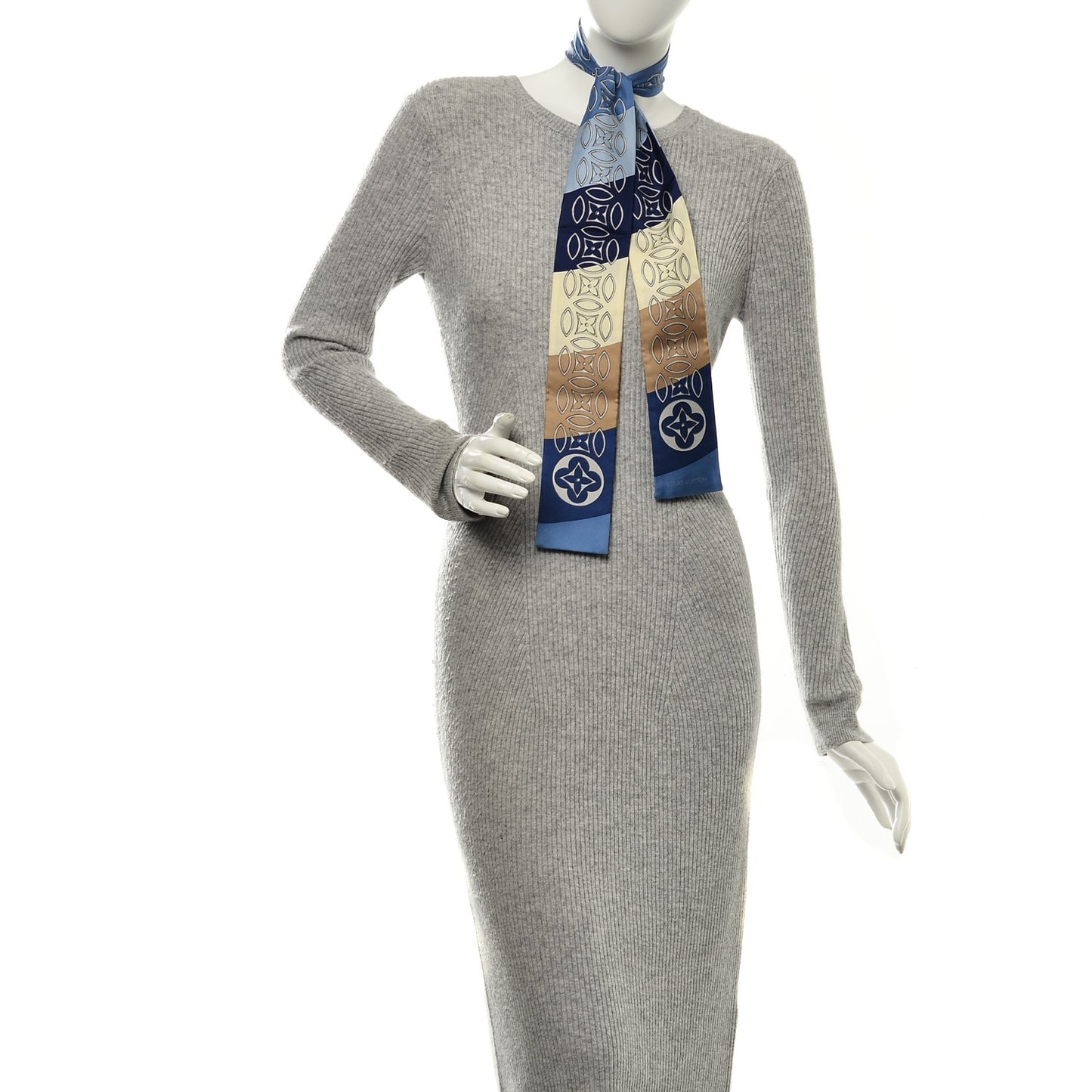 Silk Bandeau Blue