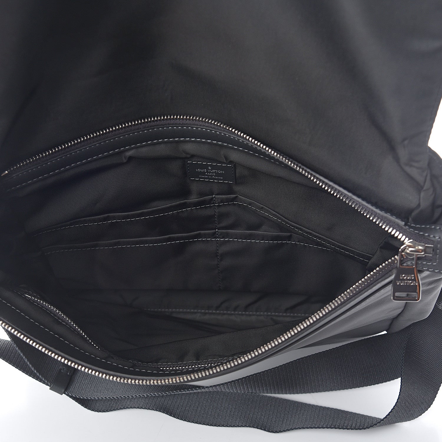 Louis Vuitton Calfskin Cross V Messenger Asphalt 4 of 8