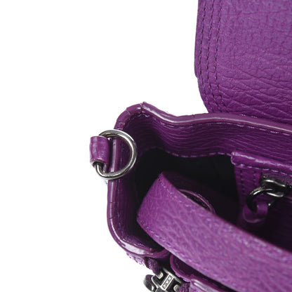 3.1 Phillip Lim 3.1 Textured Calfskin Mini Pashli Satchel Orchid 13 of 16